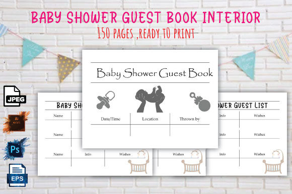 Creating a Memorable Baby Shower Guest Book with KDP Interior
