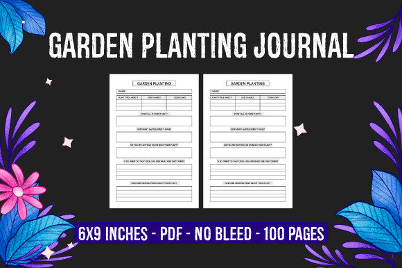 Enhance Your Gardening Experience with the KDP Interior Garden Planting Journal