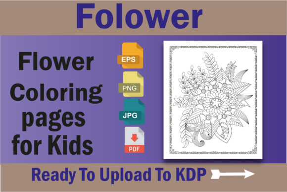 Evaluating Floral Coloring Pages for KDP Interior Production
