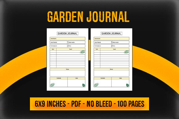 Garden Journal - KDP Interior: A Designer's Essential
