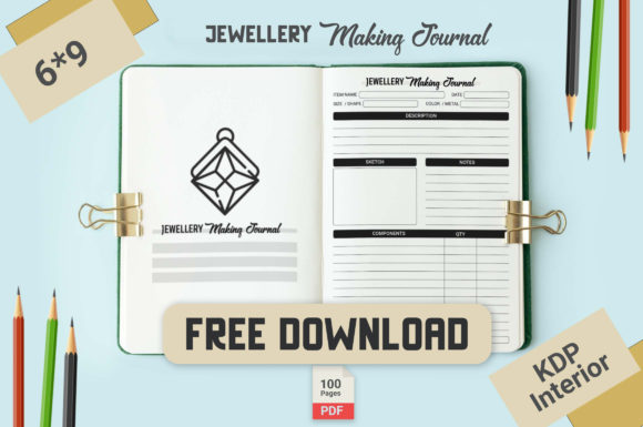 Jewellery Making Journal: Streamlining Your Creative Process and KDP Publishing
