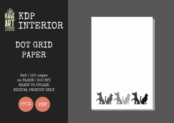 KDP Dot Grid Paper 94: Interior Template Guide