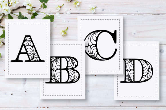 Mastering KDP Interiors: A Guide to Alphabet Doodle Letters Capital A to Z Coloring Books