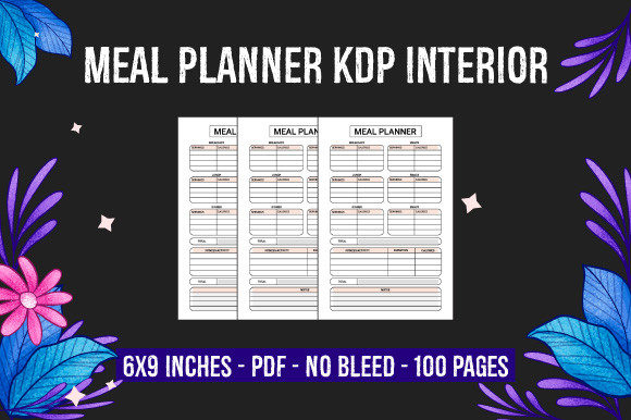 Streamlining Your Meal Planning with KDP Interior - Meal Planner