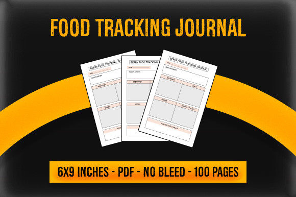 Unlock Creativity with Food Tracker KDP Interior