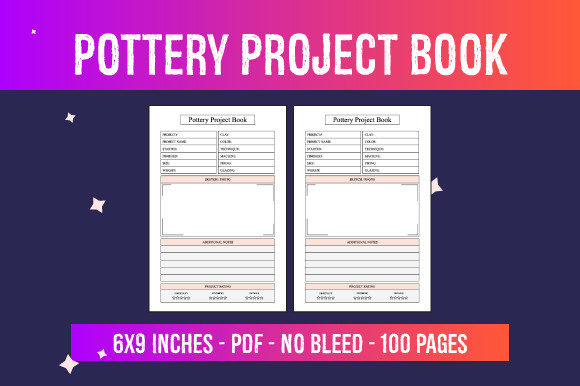 Unlock Creativity with KDP Interior - Pottery Project Book