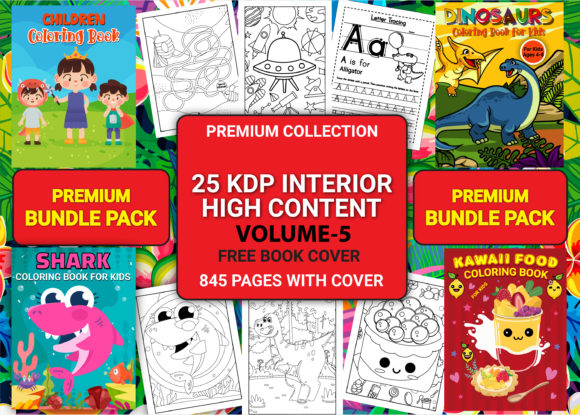 Unlocking Creativity with the 25 Kdp Interior Bundle Pack Vol-5